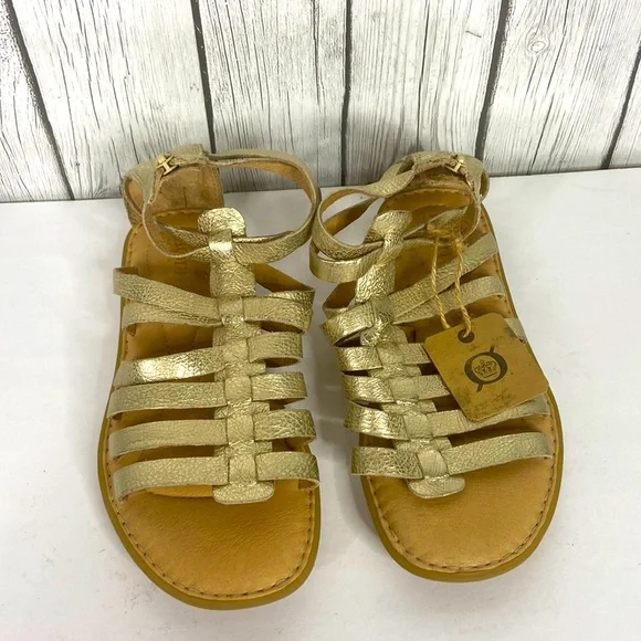 Born Gladiator Leather Sandals Sz 8 - Picture 1 of 5